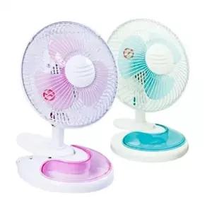 ( )컬러랜덤 미니 8인치 클립팬 멀티 선풍기 탁상용 벽걸이 클립형 3엽날개 캠핑 유모차선풍기