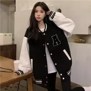 [룽스_62]야구점퍼 대학생과잠 재킷 영문 야구잠바