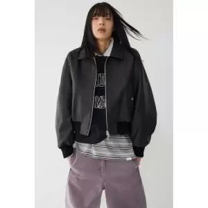 [매장정품] STUDIO TOMBOY 봄신상 신세틱 레더 블루종 점퍼_블랙 9176161971