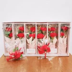 (구성 선물용)비누꽃 카네이션 코사지 스승의날 어버이날 조화꽃 선물용
