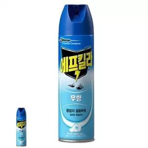 생활용품 문구사무/에프킬라 에어로졸 무향(500ml/한국존슨)