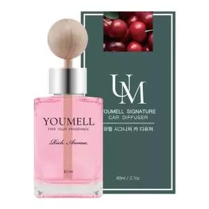 [RIZPICK]차량용 디퓨저 체리향 80ml 더허브샵 향수 선물 리필