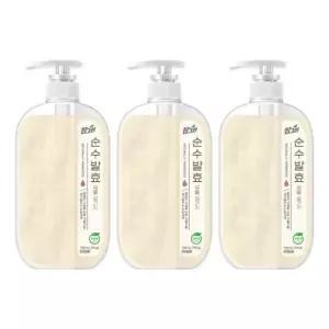 펌프 참그린 용기 순수발효 라이온코리아 곡물 750g 3개 [m84AEC9]