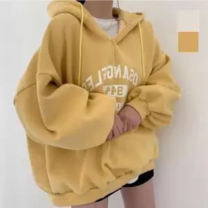 [룽스_62]반집업 레터링 프린팅 데일리 스타일링 후드티