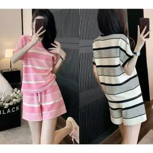 [룽스_62]반팔 운동복 반바지 세트 트레이닝 홈웨어 1P