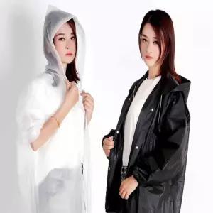 [룽스_62]일회용 투명 패션레인코트 레인코트 비옷 우비