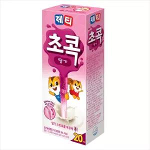 제티 초콕 딸기20T//2개구매시 1000원 DCX넉넉한 유통기한
