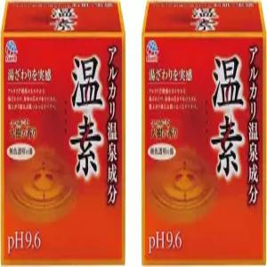 온소 목욕 소금 의약품(일본 규제 분류) 제품 온천 성분(알칼리수) 순환 촉진 피로 요통 냉감 5 x 2 팩