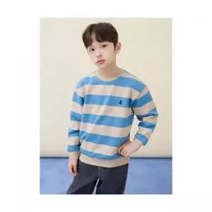 빈폴 BEANPOLE KIDS [Essential] 스트라이프 스웨트 셔츠 베이지 (BI6141UE6A) BI6141UE6A 791600
