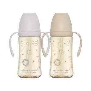 네이쳐러브메레 애니멀프렌즈 PPSU 빨대컵 300ml 1+1 총 2개