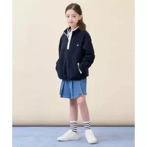 빈폴 BEANPOLE KIDS 여아 플리스 반집업 스웨트 셔츠 네이비 (BI6141G03R) BI6141G03R 791395