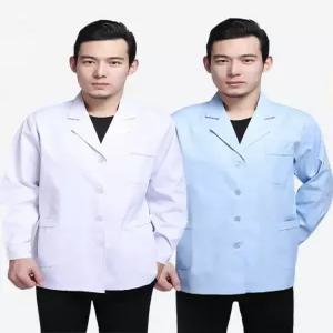 남자 약사가운 반팔 빅사이즈 약국 의사가운 병원 실험실복