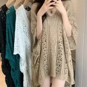 [하프클럽/]여름 커버업 루즈핏 브라탑 세트