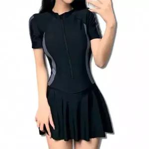 [하프클럽/]래쉬가드 원피스 수영복 긴팔 여성