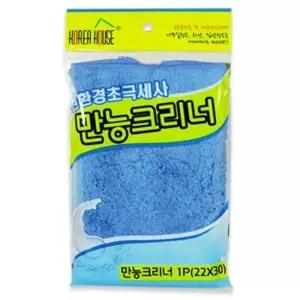 (set)극세사 D6V4N5C8 만능크리너1P 블루(22x30) 10개
