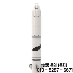 클래식 스케일 1:110 모델 Apollo Saturn V 뉴 글렌 로켓 발사 차량 맞춤 빌딩  14세 이상 교육 장난감 선