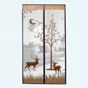 문 X8H4Q9X9 기장 90x210cm 현관문방충망 벨크로방충망 방충문
