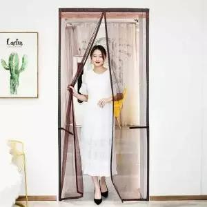 문 C9Q5J3T8 기장 90x200cm 브라운 방문방충망 현관방충문