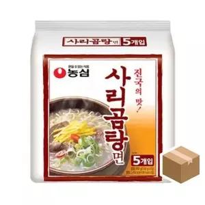 MZ농심 사리곰탕 멀티 110g 5봉X8개