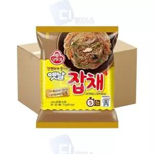 MZ오뚜기 옛날잡채 75g 20봉 잡채라면 당면