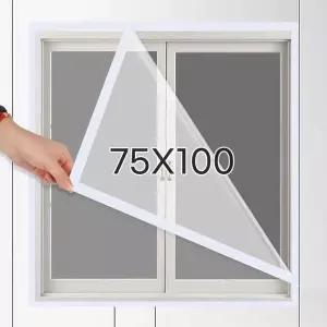 난방비 Y4D7M3B6 절약 찍찍이 DIY 창문 방풍 비닐 75X100