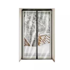 삼정063블랙 E9T4V0J8 보온 자석 방풍 비닐커튼 소90x210