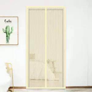리빙피스 L7P1C3G6 방충네트 자석 문 기장 100x210cm 방충망