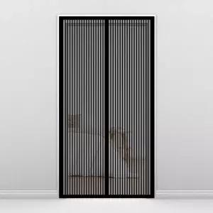 비타리토 S0I8D4N9 방충네트 자석 기장 100x210cm 블랙