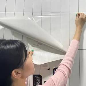 ( )투명시트지 오염방지 주방 벽보호 방수 시트 60cm 3m