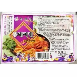 MZ업소용 식당 식자재 음식 재료 청목원 부대찌개 210g