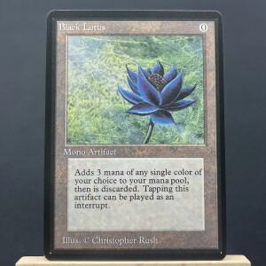 베타 무제한 MIX1-01 홈 플레이용 TCG 카드 마법의 프록시 power9 듀얼 랜드 블랙 로터스 모크 펄 사파이