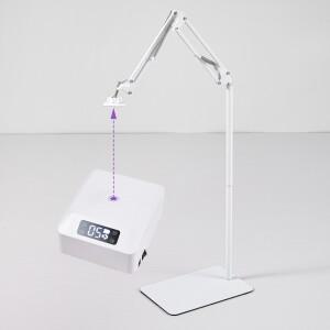 36W 페디큐어 UV LED 네일 램프 프로 고출력 발 경화 조명 충전식 발톱 젤 건조 라이트