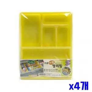 WL 튼튼한 서랍 정리함 32x24x7cm x4개 서랍칸막이 WFLR1I5