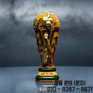 2842피스 2026년판 축구 트로피 빌딩  세트 (성인용) 월드 스포츠 홈 오피스 장식 브릭 장난감