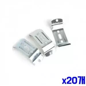 WL 블라인드용 커튼스냅 대 3P x20개묶음 커튼레일스냅 WFLR0CP
