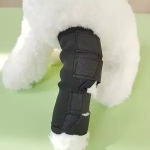 강아지 다리 보호대 반려동물 무릎 발목 관절 밴드 반려견 보조기 부상 방지 재활 용품 고정 지지대 스트랩