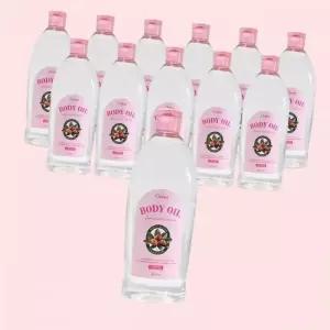 오릭스 바디오일 600ml x 12개 대용량 베이비 경락 피부 전신 안마 마사지 오일 4625249