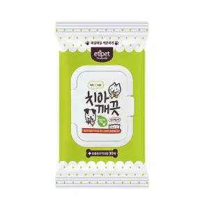에티펫 NEW 캡 치아깨끗 티슈 30매