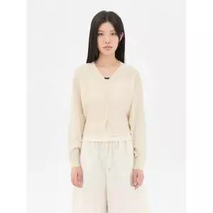 매장정품 탑텐 TOPTEN 여성) 볼륨 슬리브 가디건_MTF3EC2901 MTF3EC2901 719899