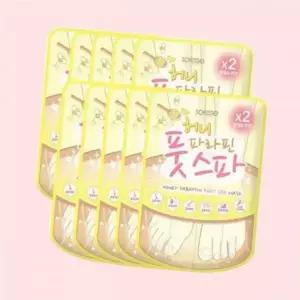 소프리스 허니 파라핀 풋 스파 마스크 10매 4629350