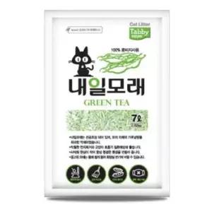 내일 콩비지 녹차 두부 고양이 모래 7LX6개