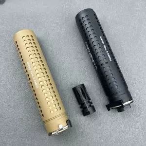 에어소프트건 서바이벌 QDC 14mm 블랙 Short 메탈 KAC