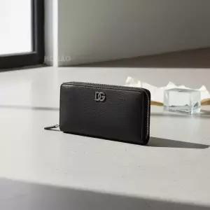 Dolcegabbana SS26 남성 템페스타 지퍼 장지갑BP1672 AU994 80999