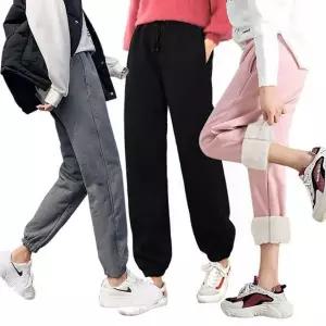 [하프클럽/]융털 트레이닝팬츠 기모 밴딩바지