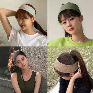 [룽스_62]스포츠 스포츠헤어 데일리 패션 골지 헤어 반다나
