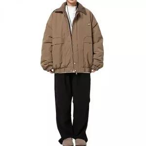 [하프클럽/]남자 블루종 점퍼 오버핏 항공 점퍼 배색