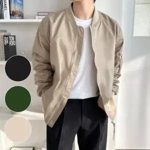 [하프클럽/]남성 항공 점퍼 블루종 자켓 봄 가을 바람막이