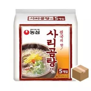 MZ농심 사리곰탕 멀티 110g 5봉X8개