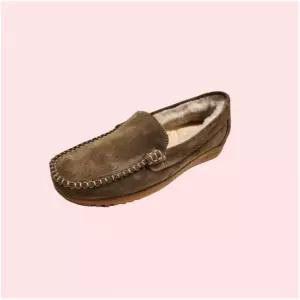 바이네르 7A73 모카신 로퍼 단화 신발 털신 베이지 2CM 7A73B 4509942