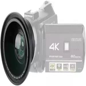 37mm 0.39배 프로페셔널 HD 와이드 앵글 렌즈(매크로 포함)와 캠코더 DSLR 카메라용 폰 클립